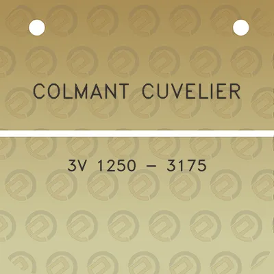 colmant-cuvelier-3v-1250-3175