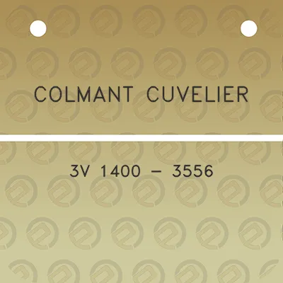 colmant-cuvelier-3v-1400-3556