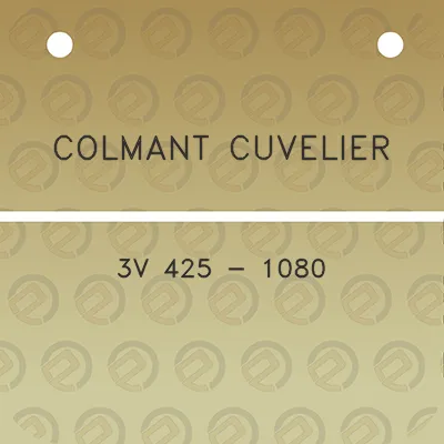 colmant-cuvelier-3v-425-1080