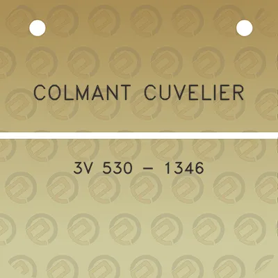 colmant-cuvelier-3v-530-1346