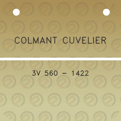 colmant-cuvelier-3v-560-1422