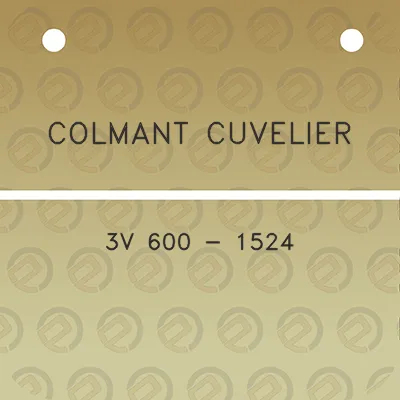 colmant-cuvelier-3v-600-1524