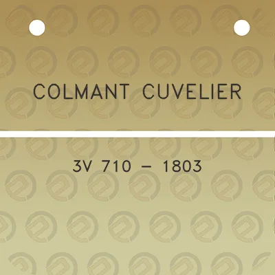 colmant-cuvelier-3v-710-1803