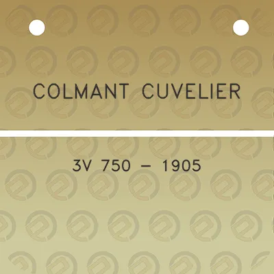 colmant-cuvelier-3v-750-1905