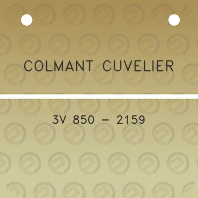 colmant-cuvelier-3v-850-2159