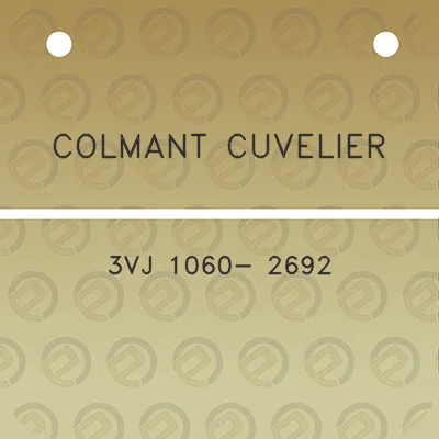 colmant-cuvelier-3vj-1060-2692