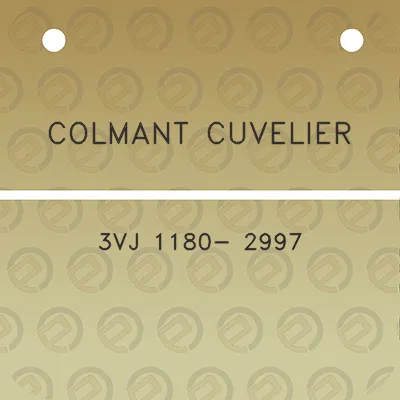 colmant-cuvelier-3vj-1180-2997