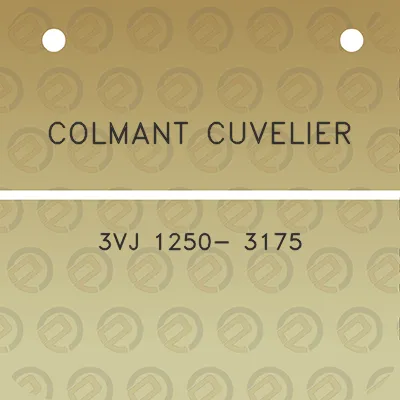 colmant-cuvelier-3vj-1250-3175