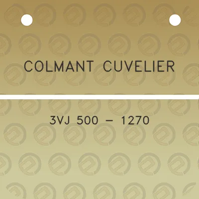 colmant-cuvelier-3vj-500-1270