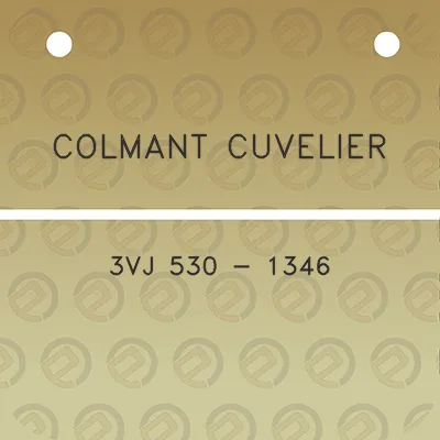 colmant-cuvelier-3vj-530-1346