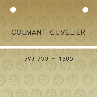 colmant-cuvelier-3vj-750-1905