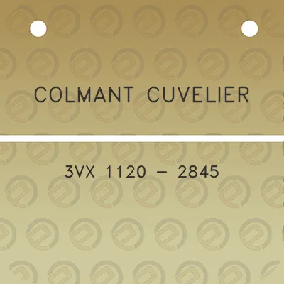 colmant-cuvelier-3vx-1120-2845