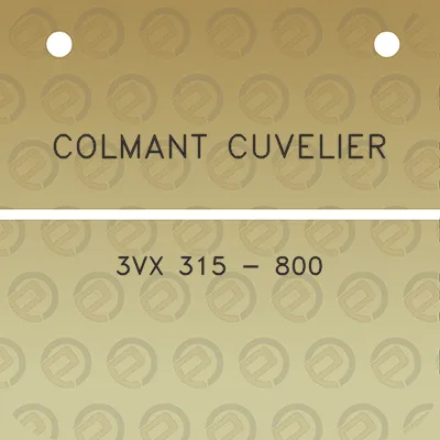 colmant-cuvelier-3vx-315-800