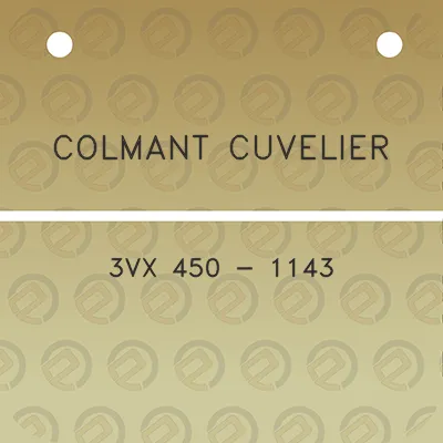 colmant-cuvelier-3vx-450-1143