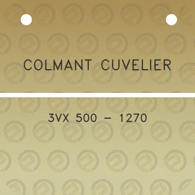 colmant-cuvelier-3vx-500-1270