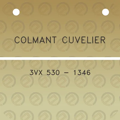 colmant-cuvelier-3vx-530-1346