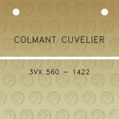 colmant-cuvelier-3vx-560-1422