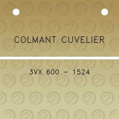 colmant-cuvelier-3vx-600-1524