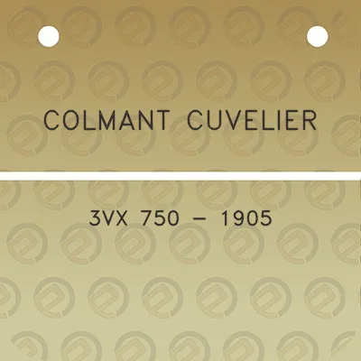 colmant-cuvelier-3vx-750-1905