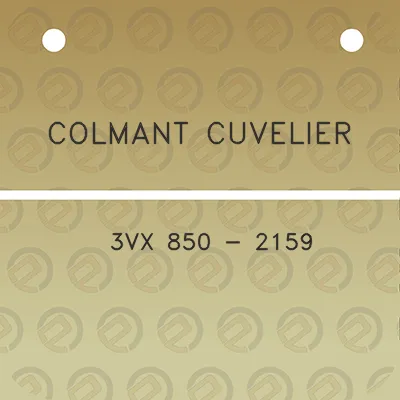 colmant-cuvelier-3vx-850-2159