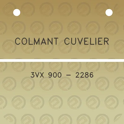 colmant-cuvelier-3vx-900-2286