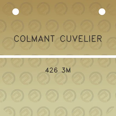 colmant-cuvelier-426-3m