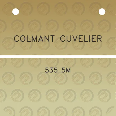 colmant-cuvelier-535-5m