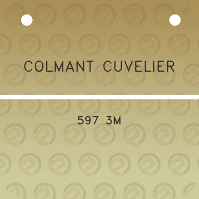 colmant-cuvelier-597-3m