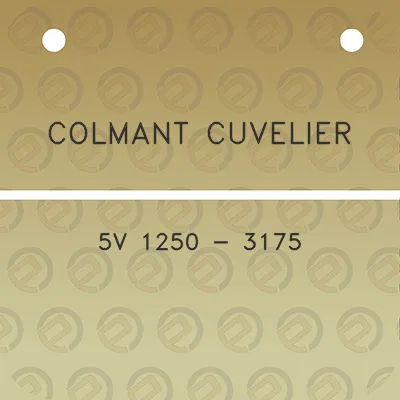 colmant-cuvelier-5v-1250-3175