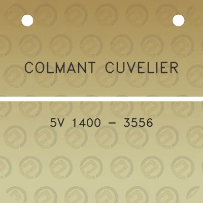 colmant-cuvelier-5v-1400-3556