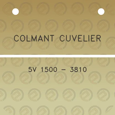 colmant-cuvelier-5v-1500-3810