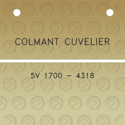 colmant-cuvelier-5v-1700-4318