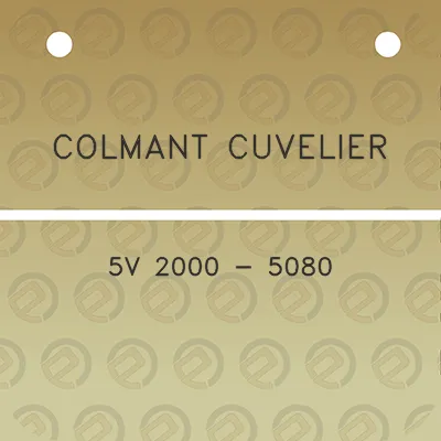 colmant-cuvelier-5v-2000-5080