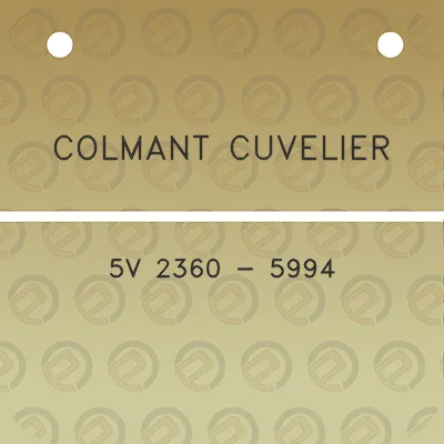 colmant-cuvelier-5v-2360-5994