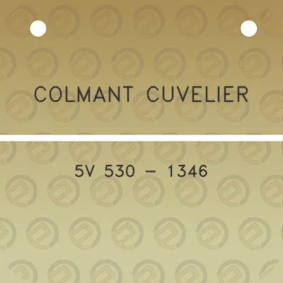 colmant-cuvelier-5v-530-1346