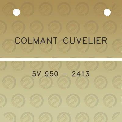 colmant-cuvelier-5v-950-2413