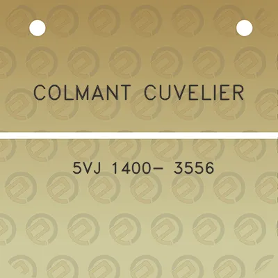 colmant-cuvelier-5vj-1400-3556