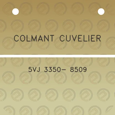 colmant-cuvelier-5vj-3350-8509