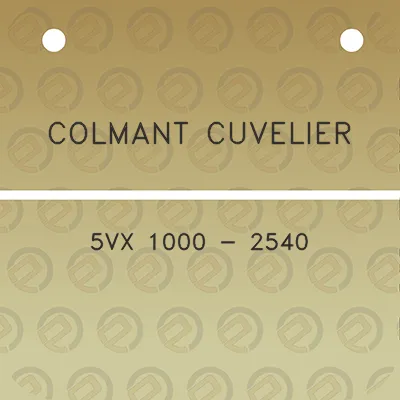 colmant-cuvelier-5vx-1000-2540