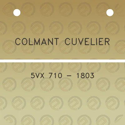 colmant-cuvelier-5vx-710-1803