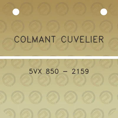 colmant-cuvelier-5vx-850-2159