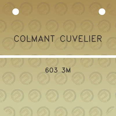 colmant-cuvelier-603-3m