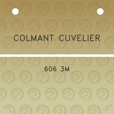 colmant-cuvelier-606-3m