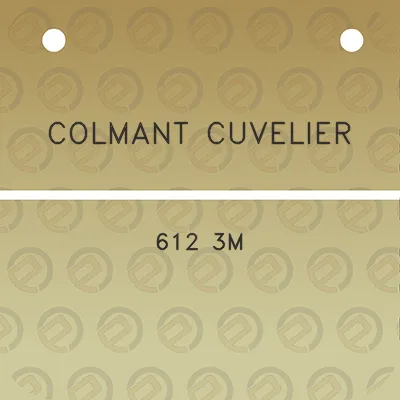 colmant-cuvelier-612-3m