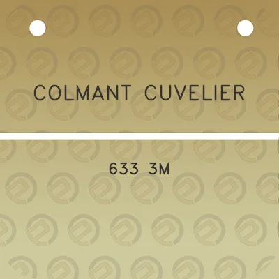 colmant-cuvelier-633-3m