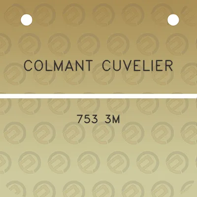 colmant-cuvelier-753-3m