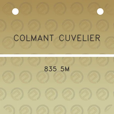 colmant-cuvelier-835-5m