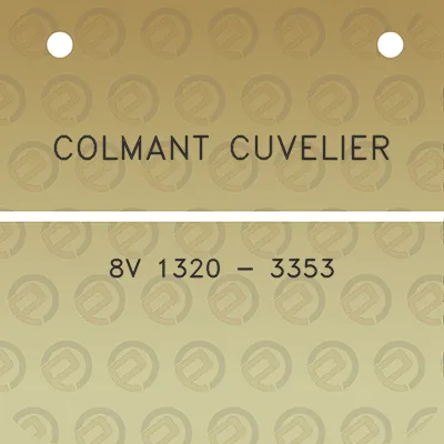 colmant-cuvelier-8v-1320-3353