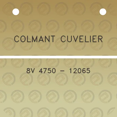 colmant-cuvelier-8v-4750-12065