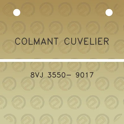 colmant-cuvelier-8vj-3550-9017